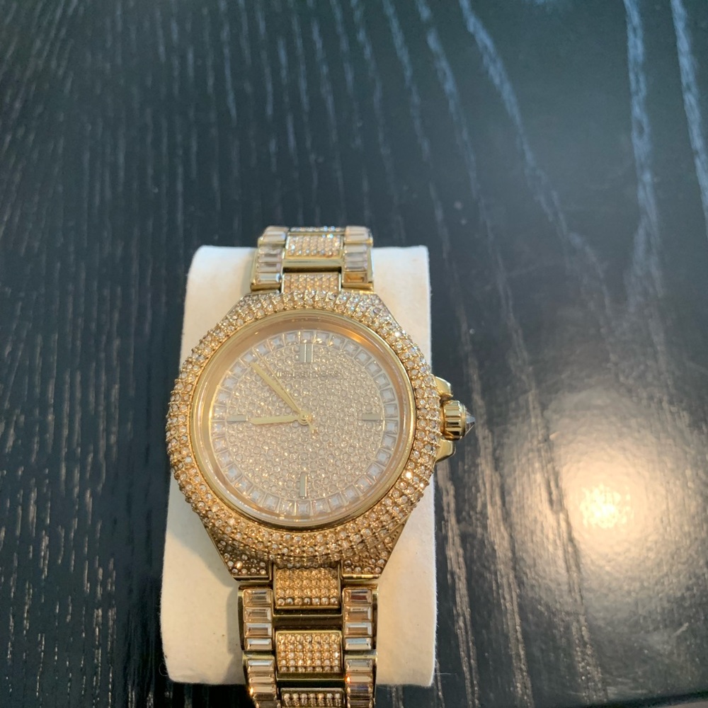 Ladies crystal bling Michael Kors watch - Picture 3 of 7